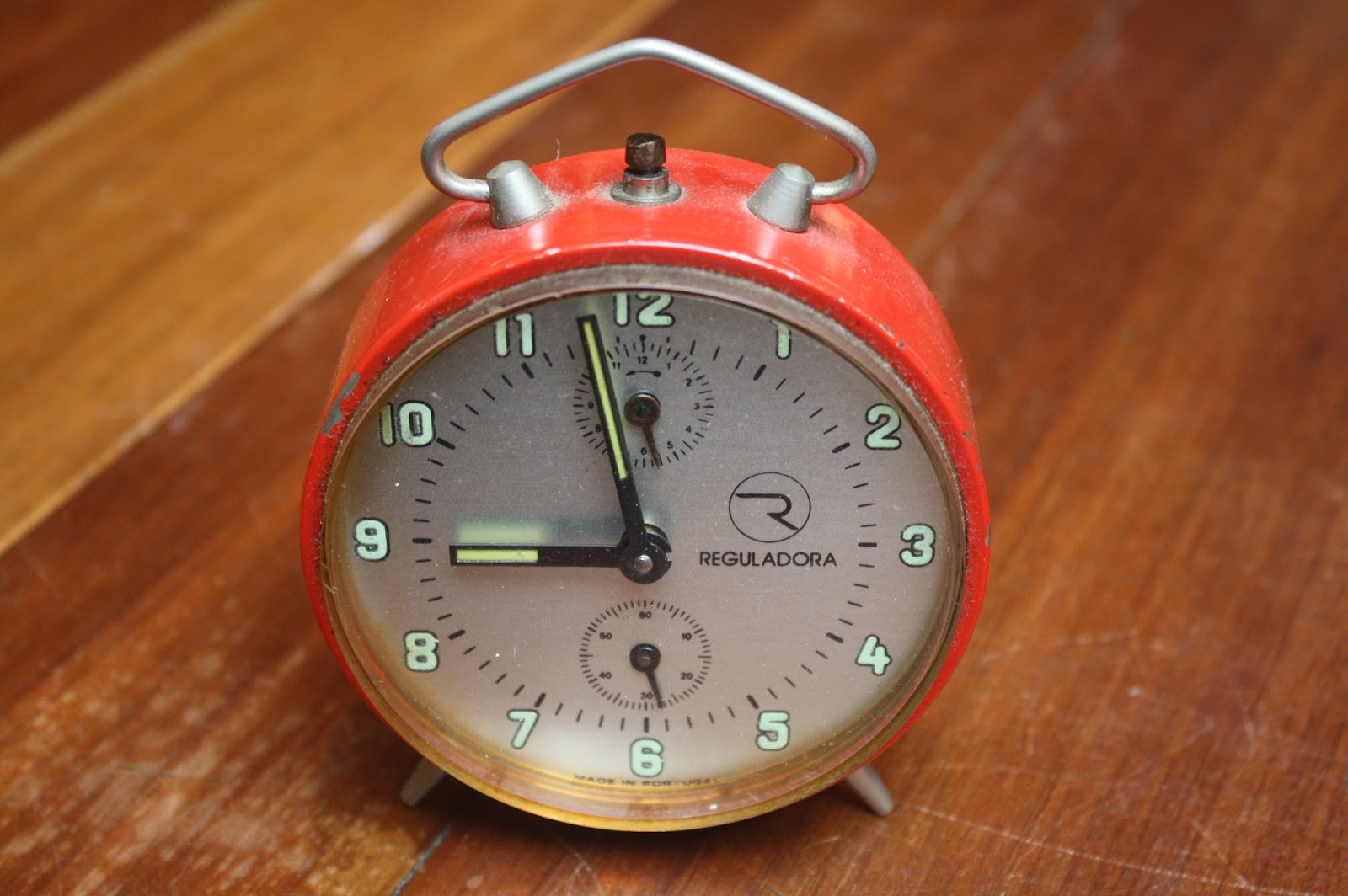 O SÓTÃO DA TIA BECAS RELÓGIO DESPERTADOR "REGULADORA" PORTUGAL