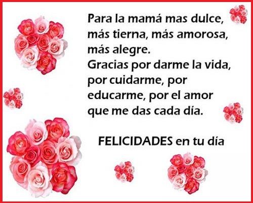 Mothers Day Poem In Spanish Poems You Can Write In Your Mother's Day Card (English & Spanish) - Pink  Rain Cloud