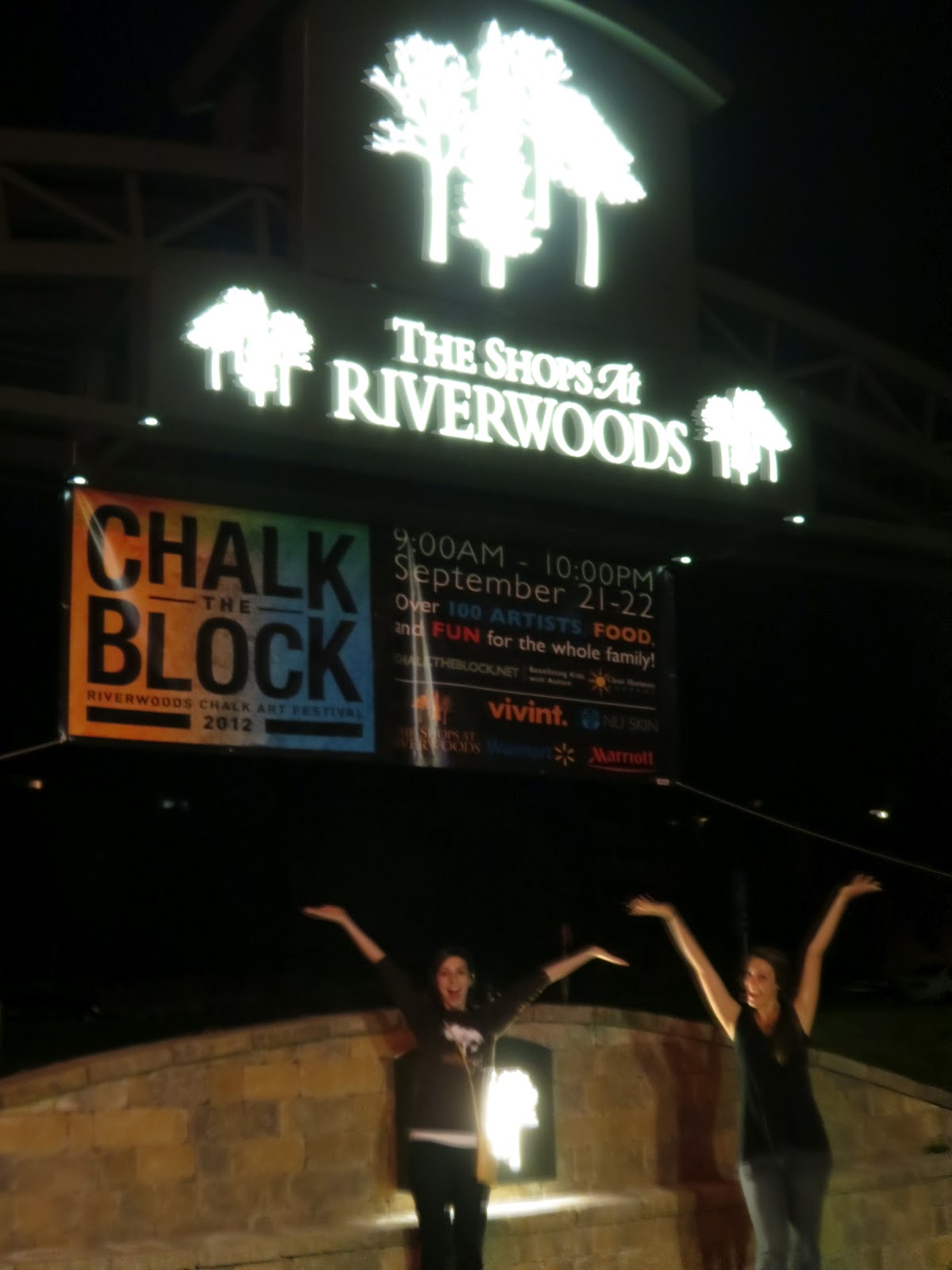 La Joie de Vivre Chalk the Block at Riverwoods