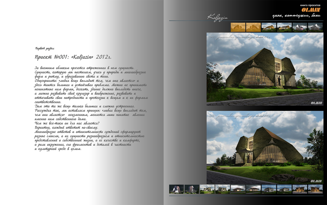 Проект №001: «Kaljazin» 2012 г.