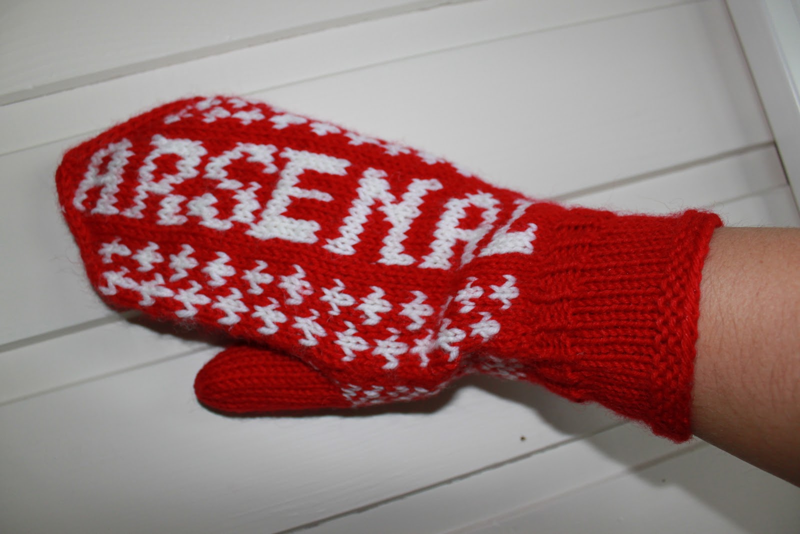 arsenal skjerf oppskrift