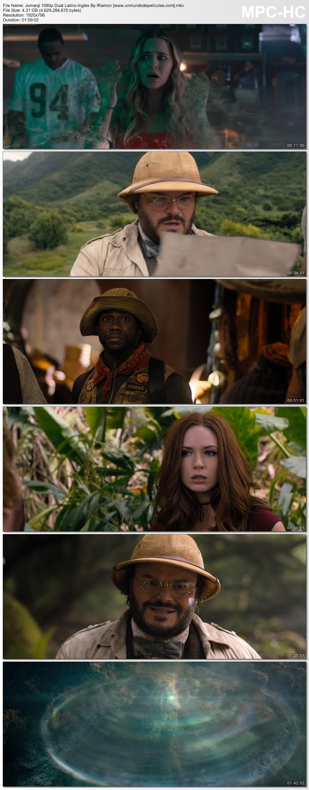 Capturas de la película.
