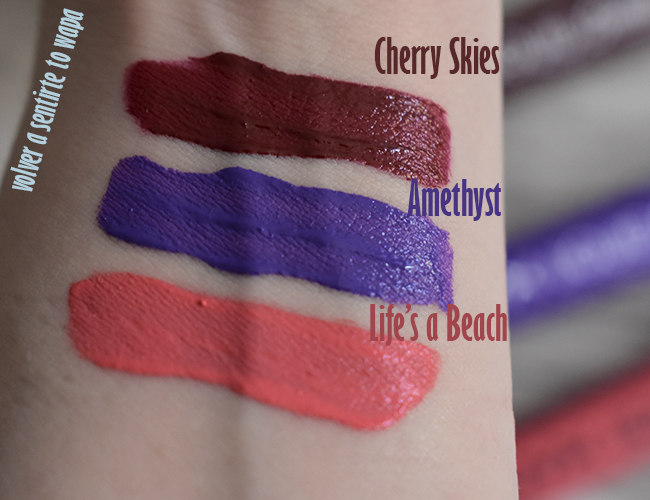 Liquid Suede de NYX: Cherry Skies - Amethyst - Life's a Beach Liquid Suede de NYX: Cherry Skies - Amethyst - Life's a Beach