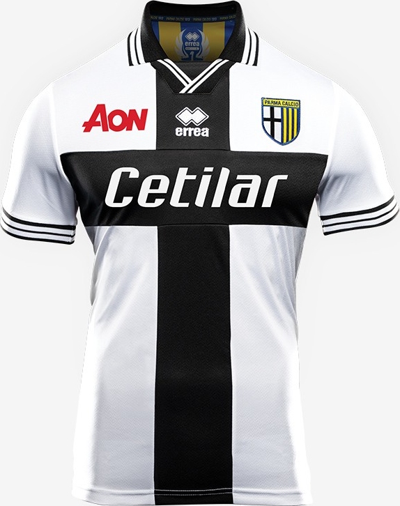 Novas camisas do Parma Calcio 2022-2023 Erreà » MDF