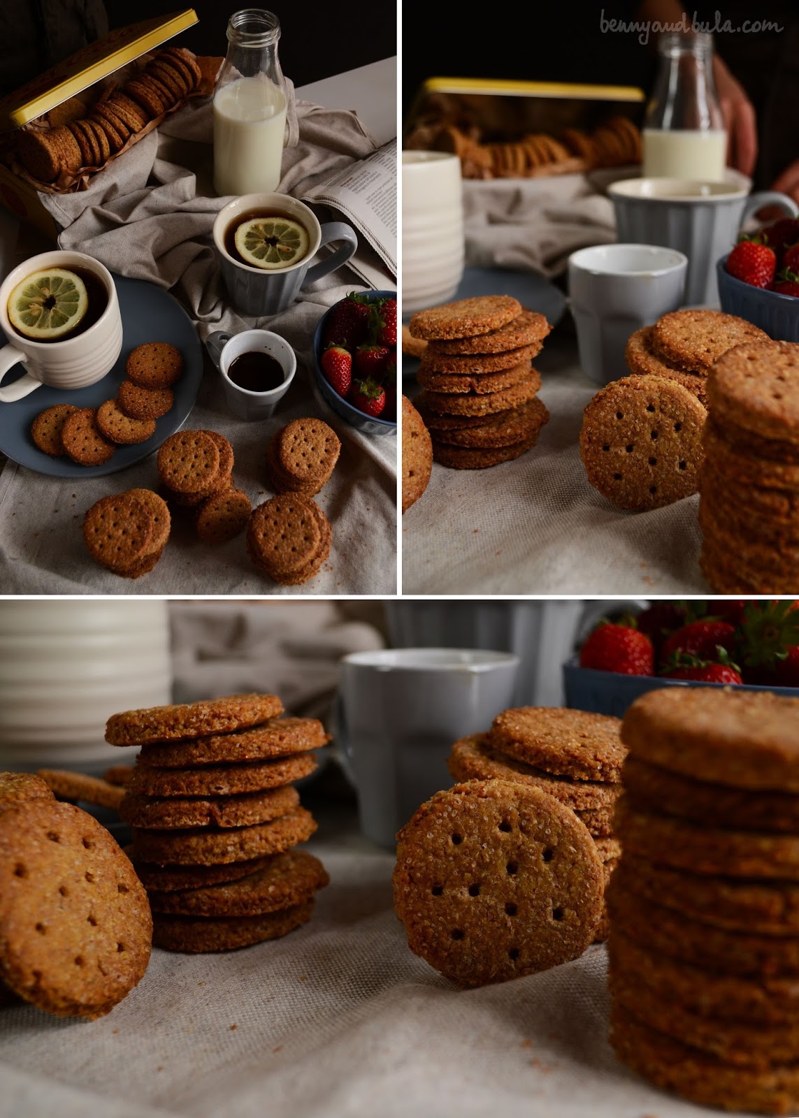 frollini integrali ricetta/ whole wheat cookies recipe