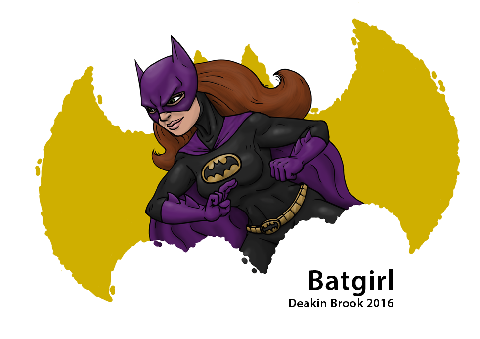 Deakin Brook Illustration: Batgirl