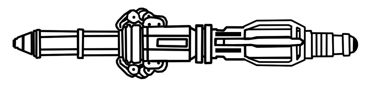 Sonic Screwdriver Stencil