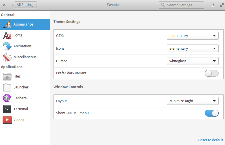 elementary os dock settings elementary os dock settings