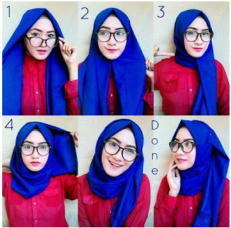 Tutorial Hijab Pashmina Satin Simple Banget Model Terbaru 2017 Tutorial Hijab Manis