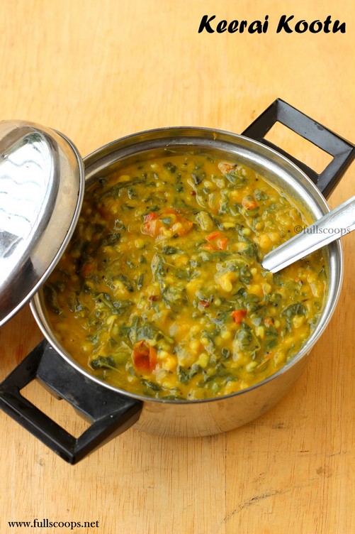 Keerai Kootu Full Scoops A food blog with easy,simple & tasty recipes!