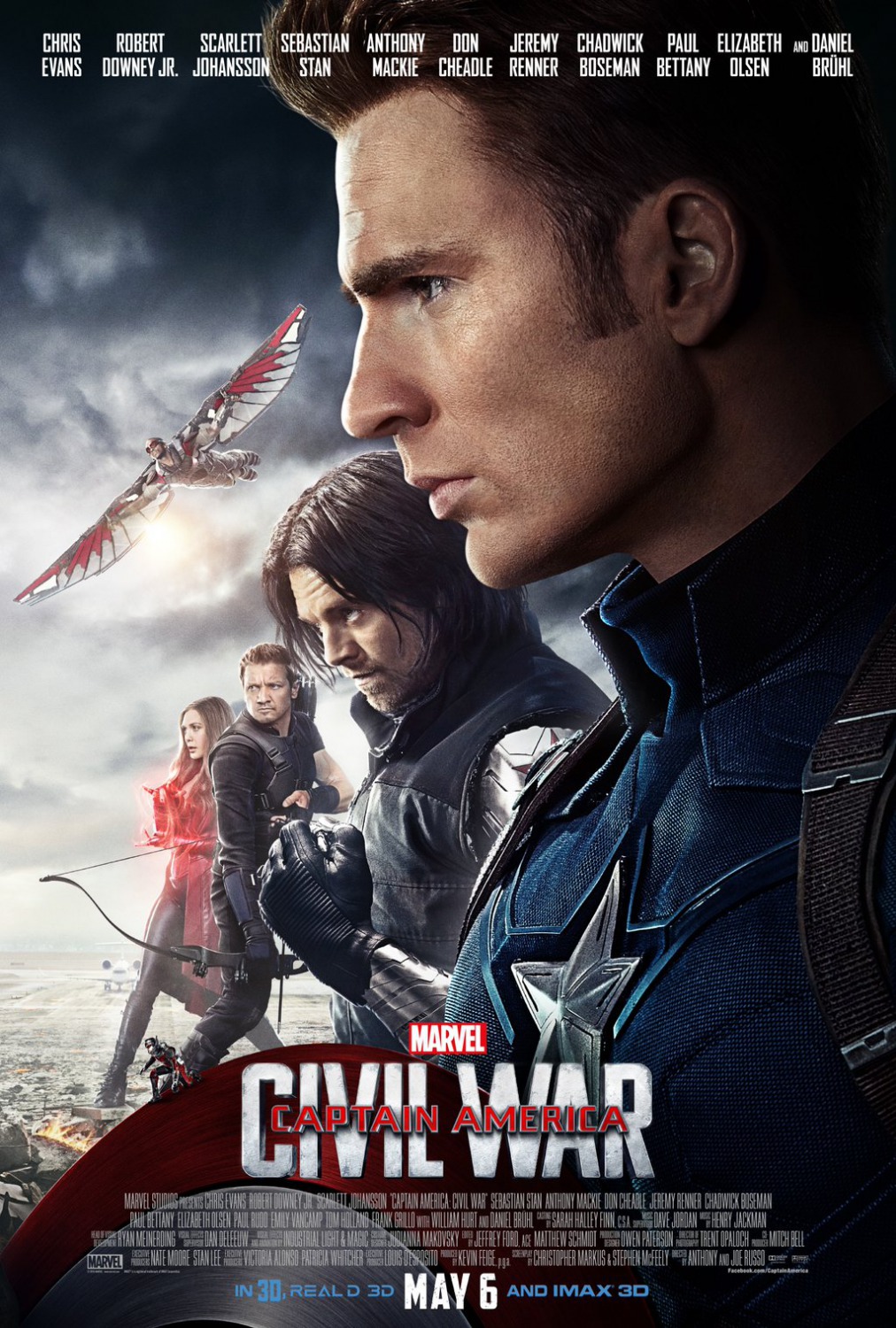 CAPTAIN AMERICA CIVIL WAR 4 Clips and 26 Posters The Entertainment