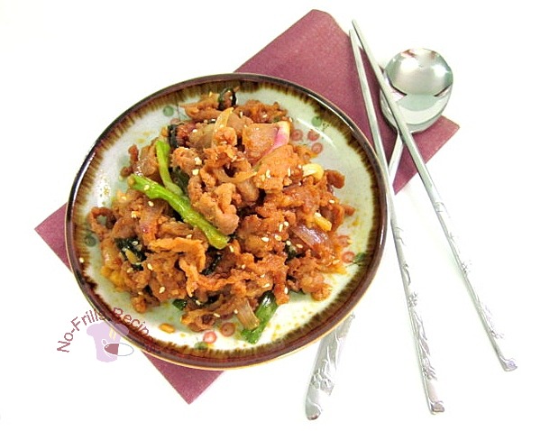 Korean Spicy Pork Bulgogi