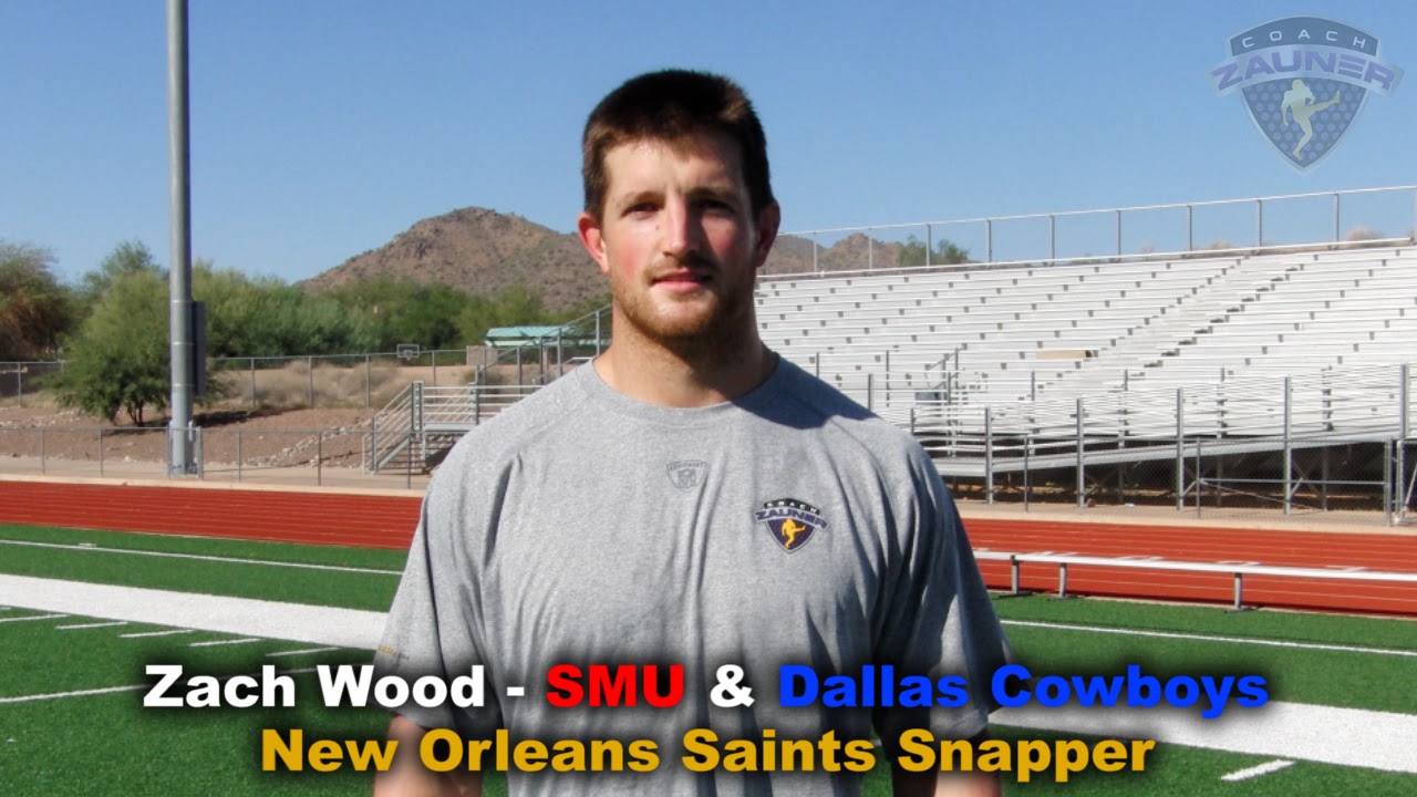Coach Zauner's Blog...: Zach Wood New Orleans Saints Snapper