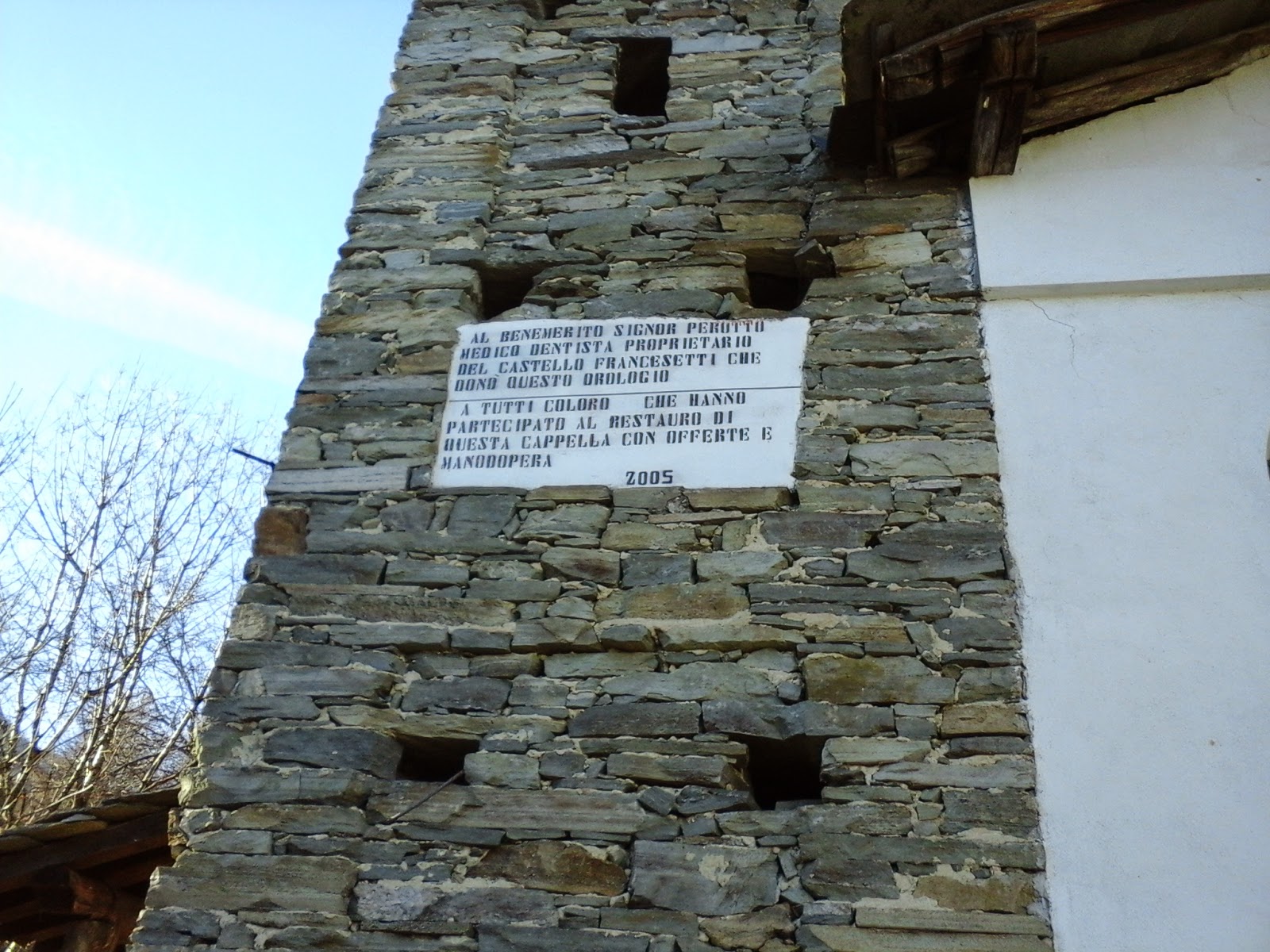 Cappella del Giardino - campanile