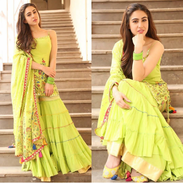 Sara Ali Khan in Sukriti And Aakriti