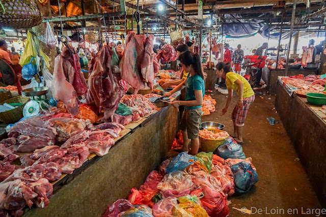 Marche de Phsar Leu - Siem Reap - Cambodge