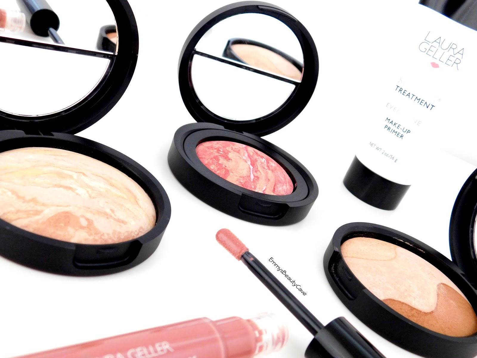 Laura Geller Makeup Reviews And Swatches Emmywritesabout Laura Geller Makeup Reviews And Swatches Llaura Baked N Balance Foundation Brighten Blush