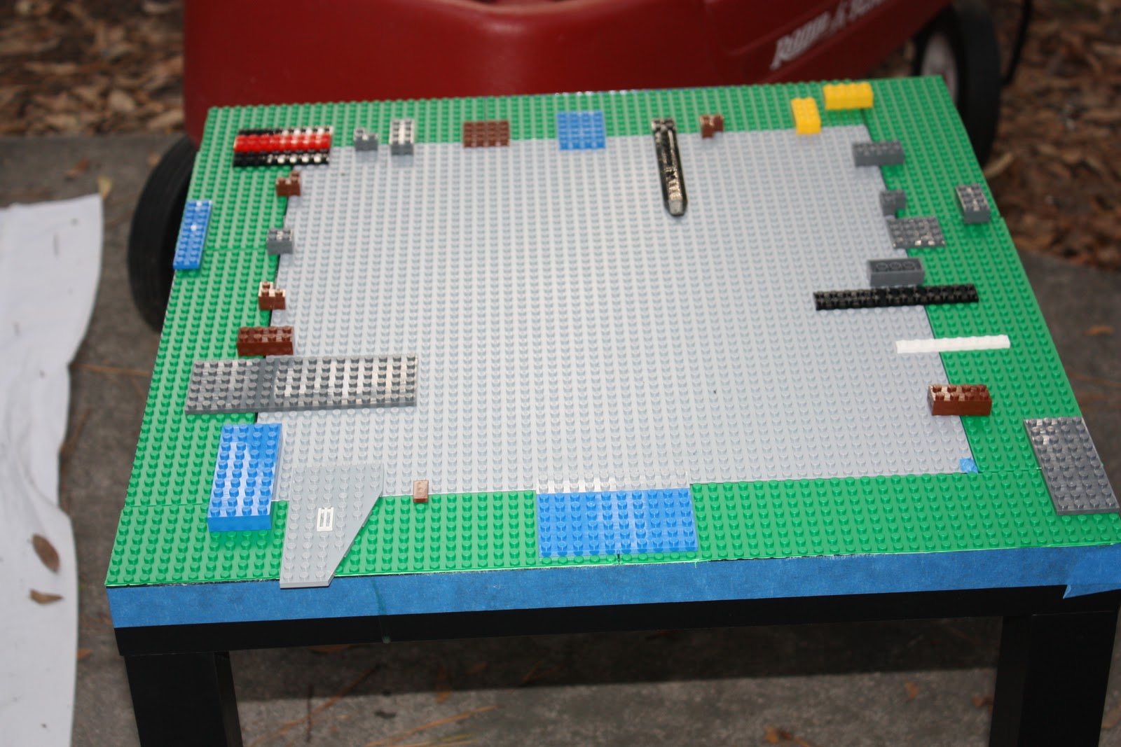 repurposed lego table