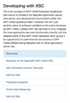 SAP HANA Developer Edition 1.00 SPS11