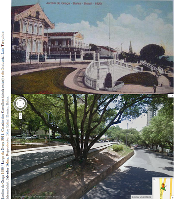 Graça Antiga/Atual, Salvador, Bahia. O casarão da Família Carvalho, e de Luiz Tarquinio hoje Edificio Paulo Nenes. Imagem Rafael Dantas, Bahia.
