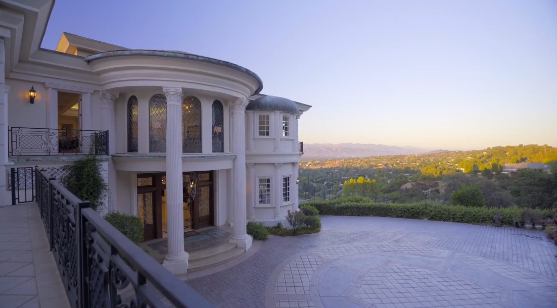 59 Interior Design Photos vs. Tour 3431 Caribeth Dr, Encino, CA Luxury Mansion