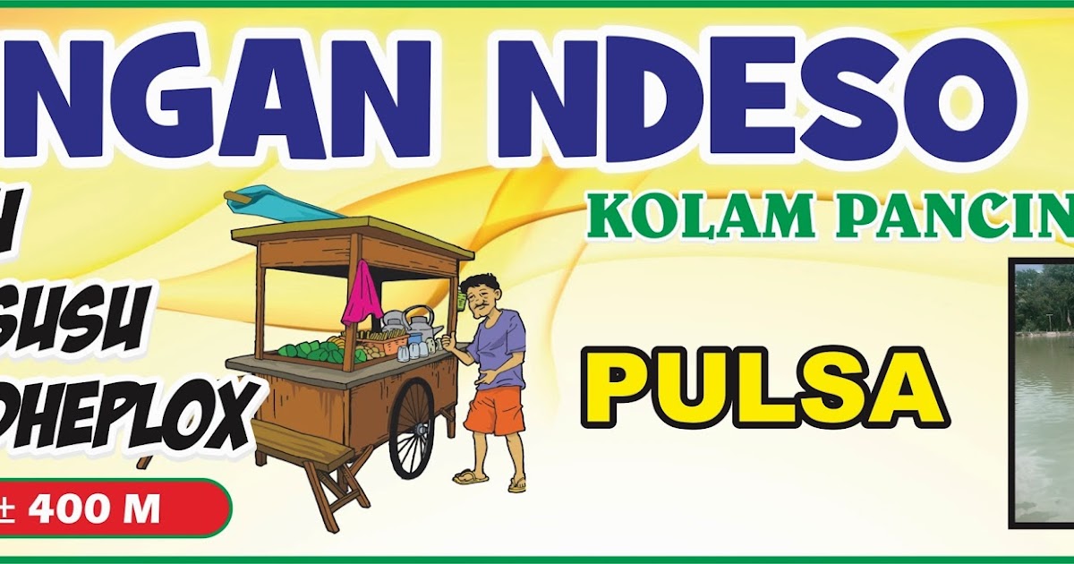 Design Banner Angkringan kumpulan contoh spanduk