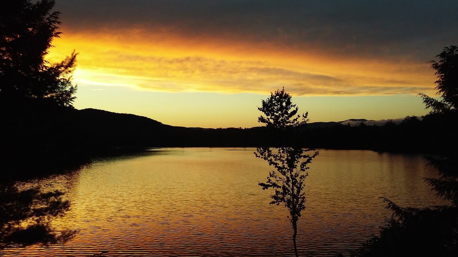 Better Outside Than In Lees Pond NH