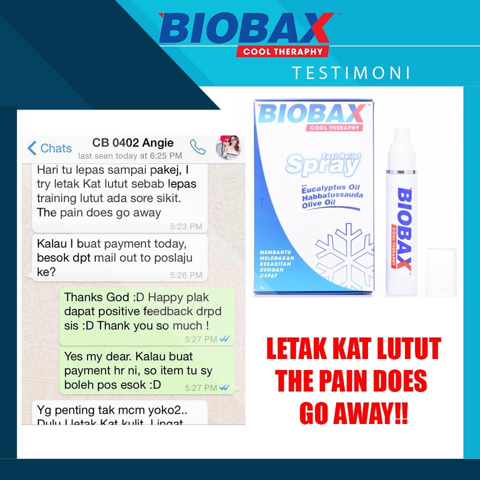 biobax spray cool theraphy sakit lutut