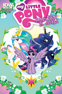 MLP Friendship is Magic #38 Comic by IDW Retailer Incentive Cover made by Mary Bellamy