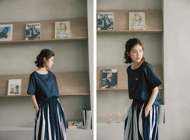 夢之河短袖上衣-小夜曲