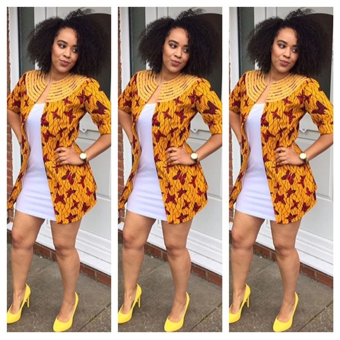 ankara jacket and trouser