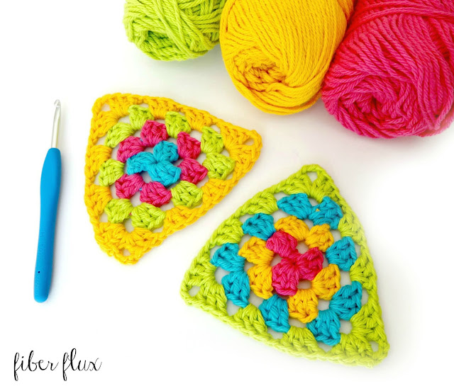 Fiber Flux: How To Crochet A Granny Triangle