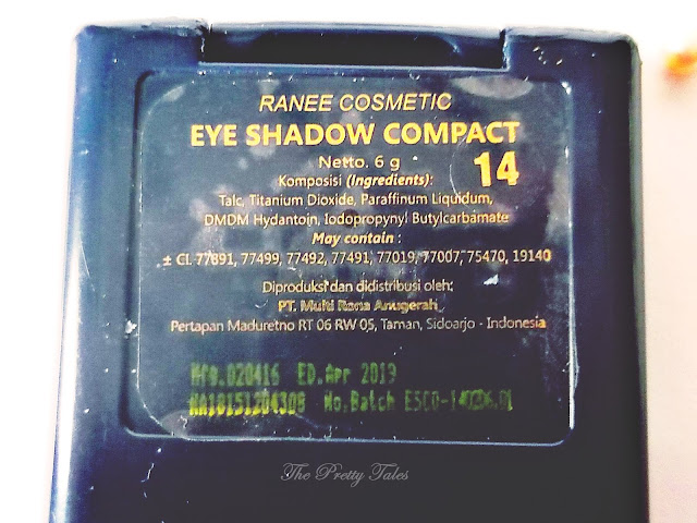 ranee eyeshadow compact 14 review