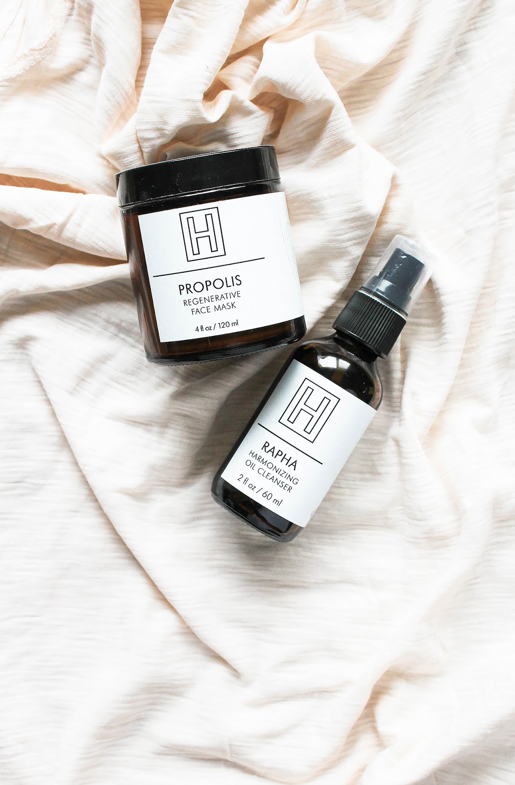 H IS FOR LOVE Rapha Harmonizing Oil Cleanser and Propolis Regenerative Face Mask. Vegan, organic. So Natural Beauty. H IS FOR LOVE Rapha Harmonizing Oil Cleanser and Propolis Regenerative Face Mask. Vegan, organic. So Natural Beauty.