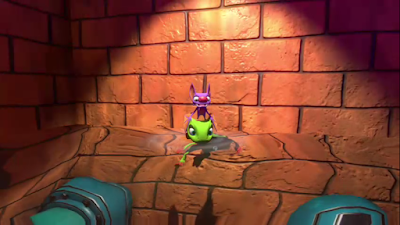 Swimming Yooka Yooka-Laylee swimming model head body Yooka water