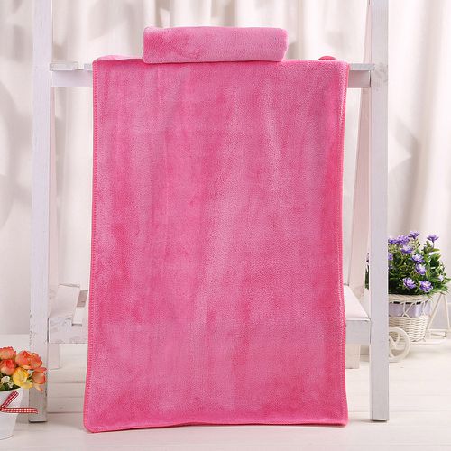 1PC Bathing Towel Shower Absorbent Superfine Fiber Soft Comfortable Bath Towel