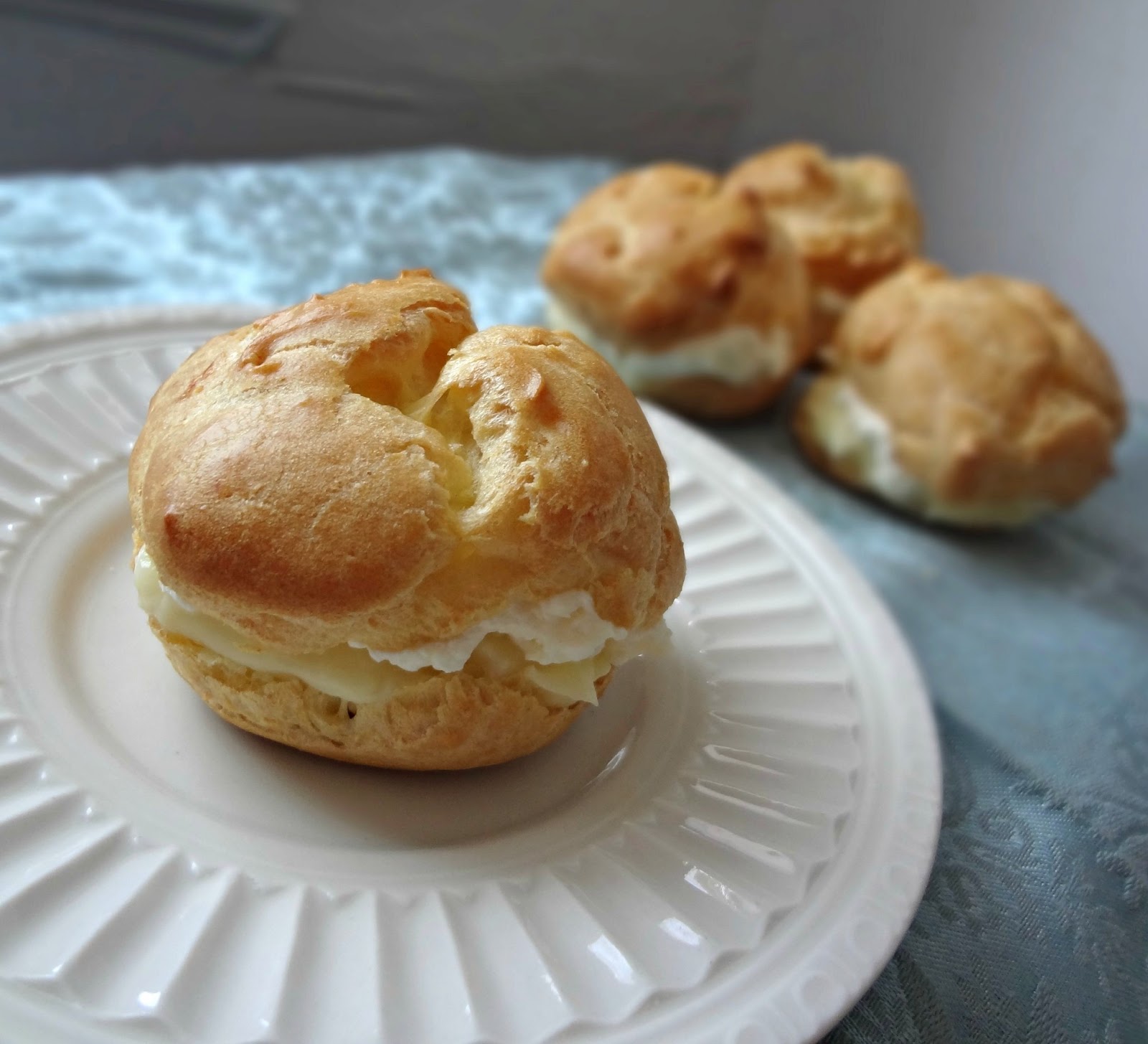 The Cooking Actress Cream Puffs from scratch 