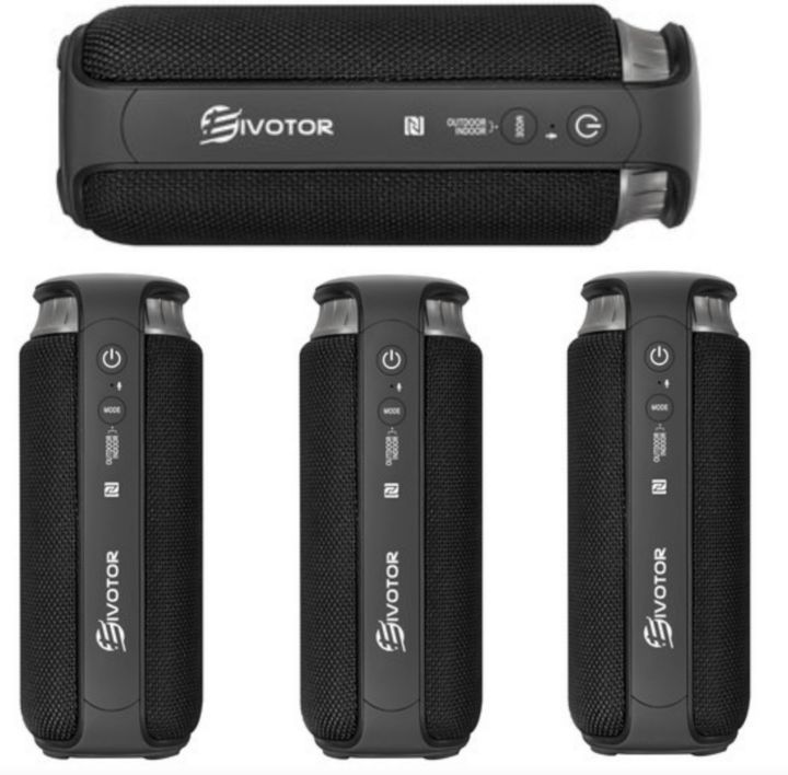 Eivotor Bluetooth Speakers: Mini Compact Waterproof Wireless Sound-Box - Indoor and Outdoor Entertainment Speaker