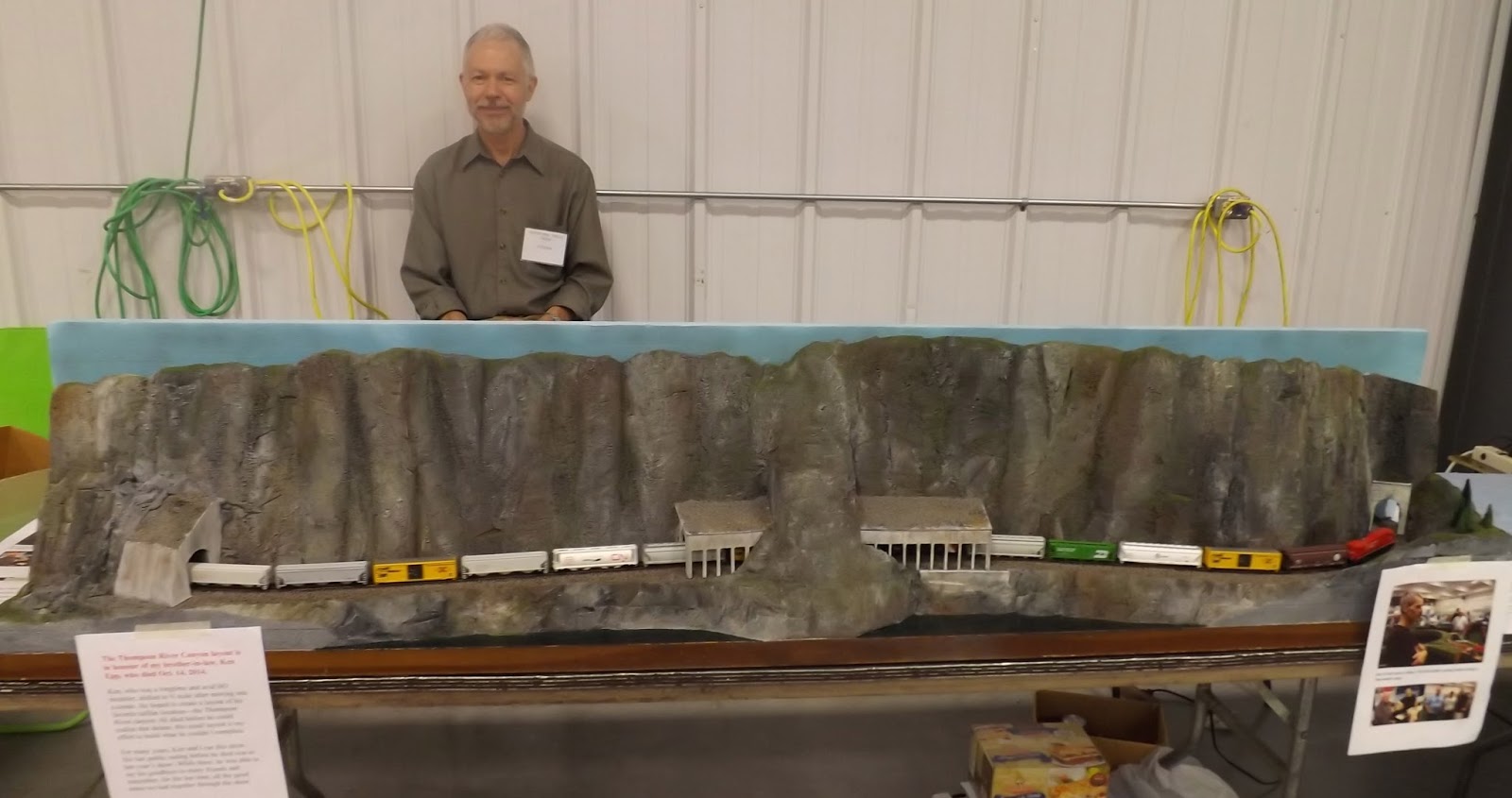 Winnipeg Model Railroad Club Winnipeg Model Railroad Club member John
