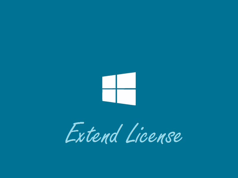 Rearm Windows 7 and Win 8 and Extend License for 1 Year