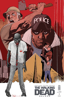 The Walking Dead Deluxe - Connecting variant covers by Charlie Adlard