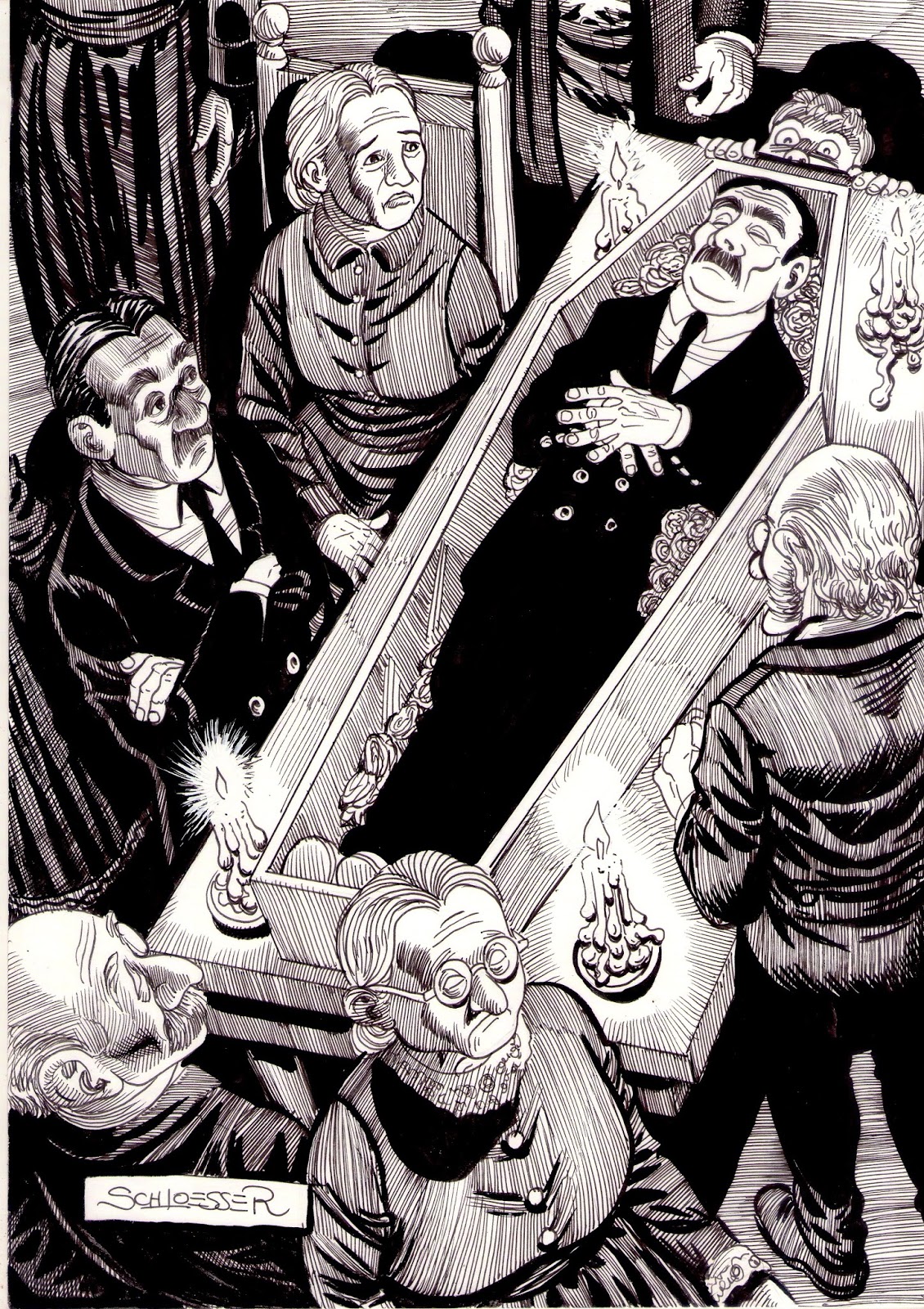 A ARTE DE EDUARDO SCHLOESSER MEMÓRIAS PÓSTUMAS DE BRÁS CUBAS ( 01 )