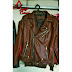 ANL048 Model Jaket Raisa Coklat Modis Panganggur Kulit
