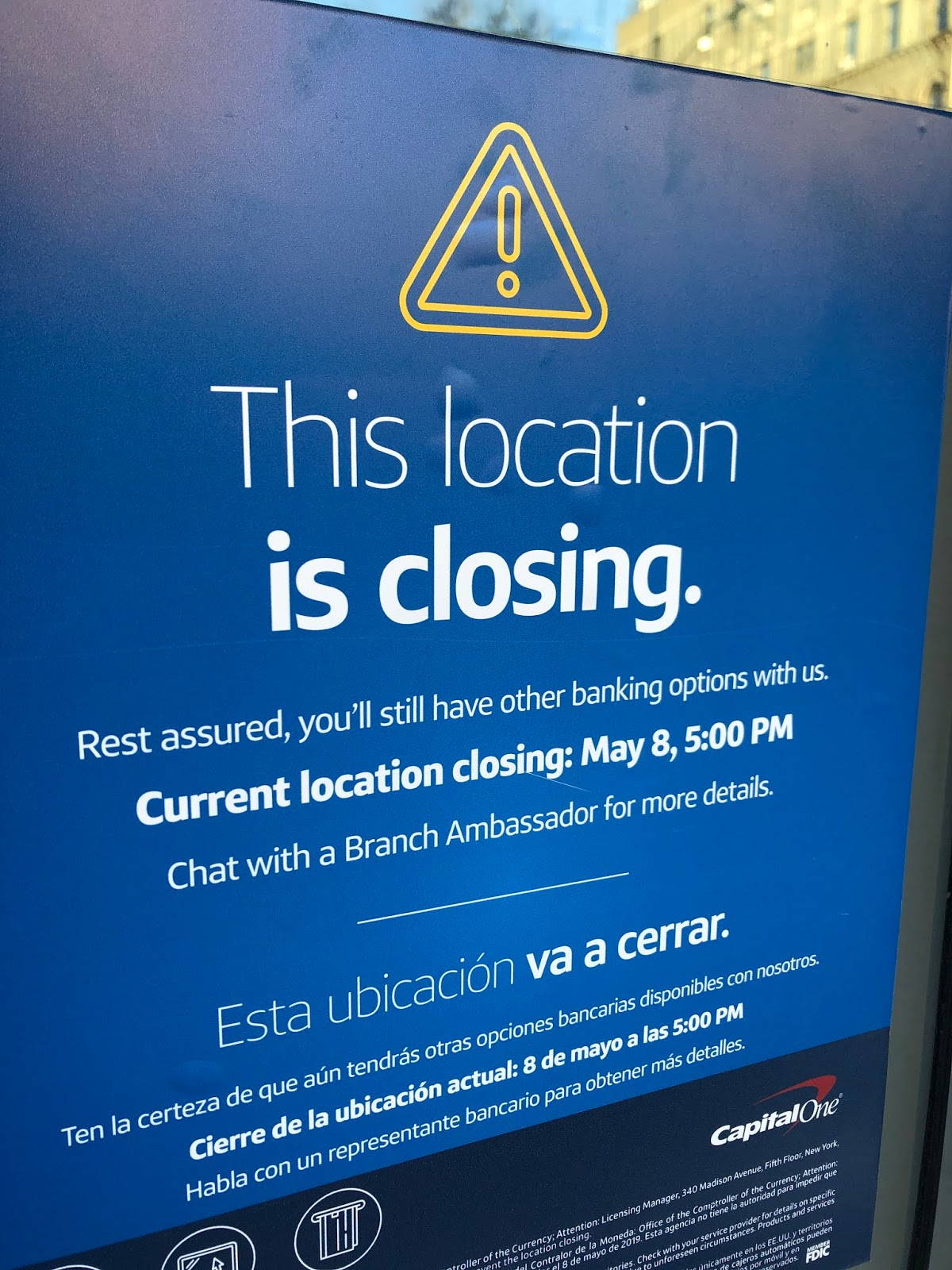 EV Grieve What's in your empty storefront? Capital One is closing both of its East Village branches