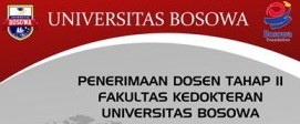 Penerimaan Dosen Fakultas Kedokteran di Universitas Bosowa Makassar Penerimaan Dosen Fakultas Kedokteran di Universitas Bosowa Makassar