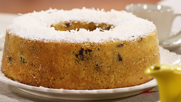 Receta de Torta de Especies rellena de Crema de Coco y Mermelada de Naranja Receta de Torta de Especies rellena de Crema de Coco y Mermelada de Naranja