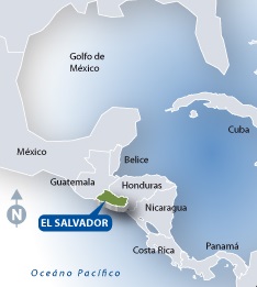 El Salvador mide 10.742 Kilómetros cuadrados.