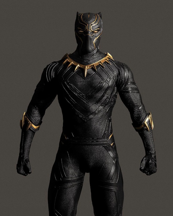 black panther figura de accion