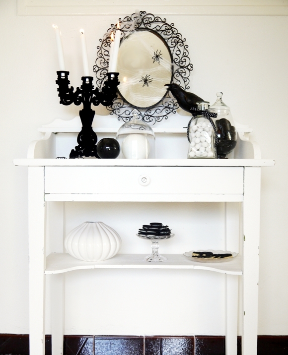 Black and White Halloween Decorating Ideas Party Ideas Party