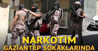 gaziantepte narkotimle operasyonlar yapıldı
